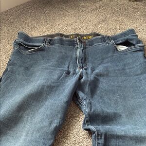 Lee Dark Blue Denim Jeans comfort fit 44x30 men’s